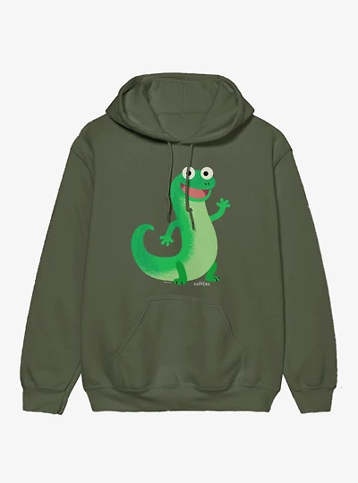 Disney Pixar Hoppers Waving Tom Lizard Hoodie