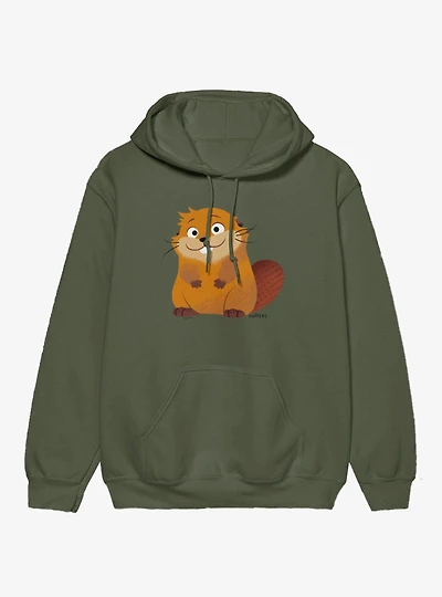 Disney Pixar Hoppers Smiling Mabel Beaver Hoodie