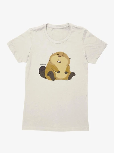 Disney Pixar Hoppers Sleepy Loaf Beaver Womens T-Shirt