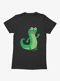 Disney Pixar Hoppers Waving Tom Lizard Womens T-Shirt