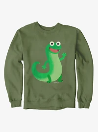 Disney Pixar Hoppers Waving Tom Lizard Sweatshirt