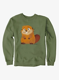 Disney Pixar Hoppers Smiling Mabel Beaver Sweatshirt