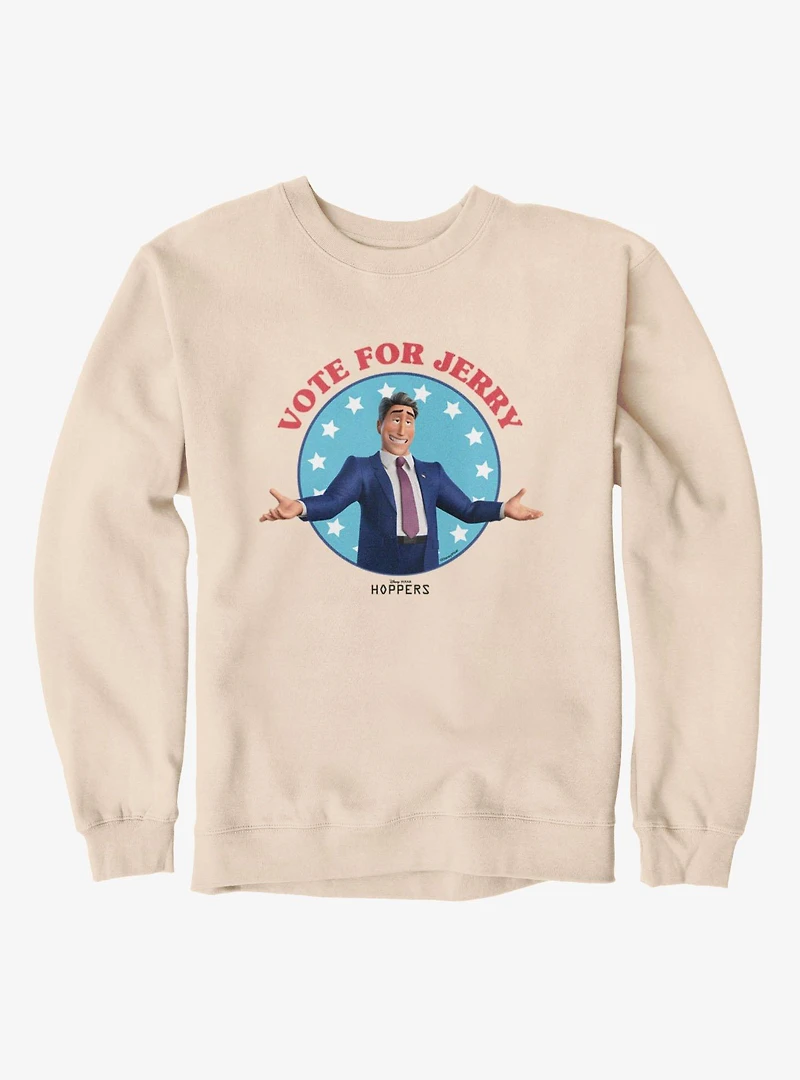 Disney Pixar Hoppers Vote For Jerry Circle Stars Sweatshirt