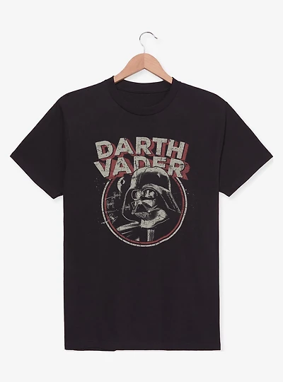 Star Wars Darth Vader Portrait Circle T-Shirt