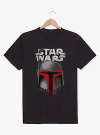 Star Wars Boba Fett Painting Style T-Shirt