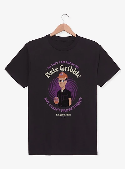 King Of The Hill Dale Gribble Can't Probe Them T-Shirt