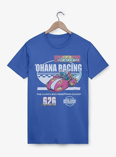 Disney Lilo & Stitch Ohana Racing Champ T-Shirt