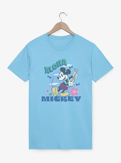 Disney Mickey Mouse Aloha Ukelele T-Shirt