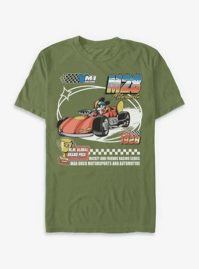 Disney Mickey Mouse M28 Motorsports Racing T-Shirt