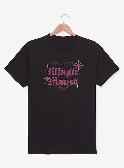 Disney Minnie Mouse Cyber Heart Y2K T-Shirt
