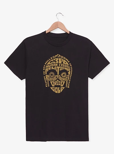 Star Wars C-3PO Word Fill T-Shirt
