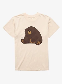 Disney Pixar Hoppers Grumpy Ellen Bear Mineral Wash T-Shirt