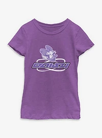 Disney Daisy Duck Cyber Logo Youth Girls T-Shirt