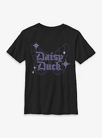 Disney Daisy Duck Cyber Butterfly Y2K Youth T-Shirt
