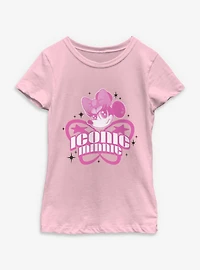 Disney Minnie Mouse Iconic Y2K Girlie Youth Girls T-Shirt