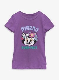 Disney Pinocchio Figaro Purrfect Youth Girls T-Shirt