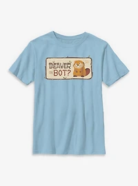 Disney Pixar Hoppers Beaver Or Bot Youth T-Shirt