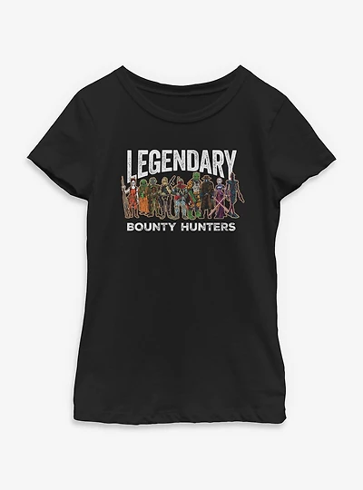 Star Wars Legendary Bounty Hunters Youth Girls T-Shirt