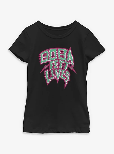 Star Wars Bobba Fett Lives Youth Girls T-Shirt