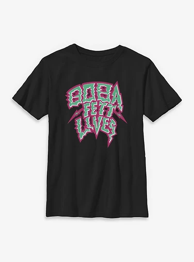 Star Wars Bobba Fett Lives Youth T-Shirt