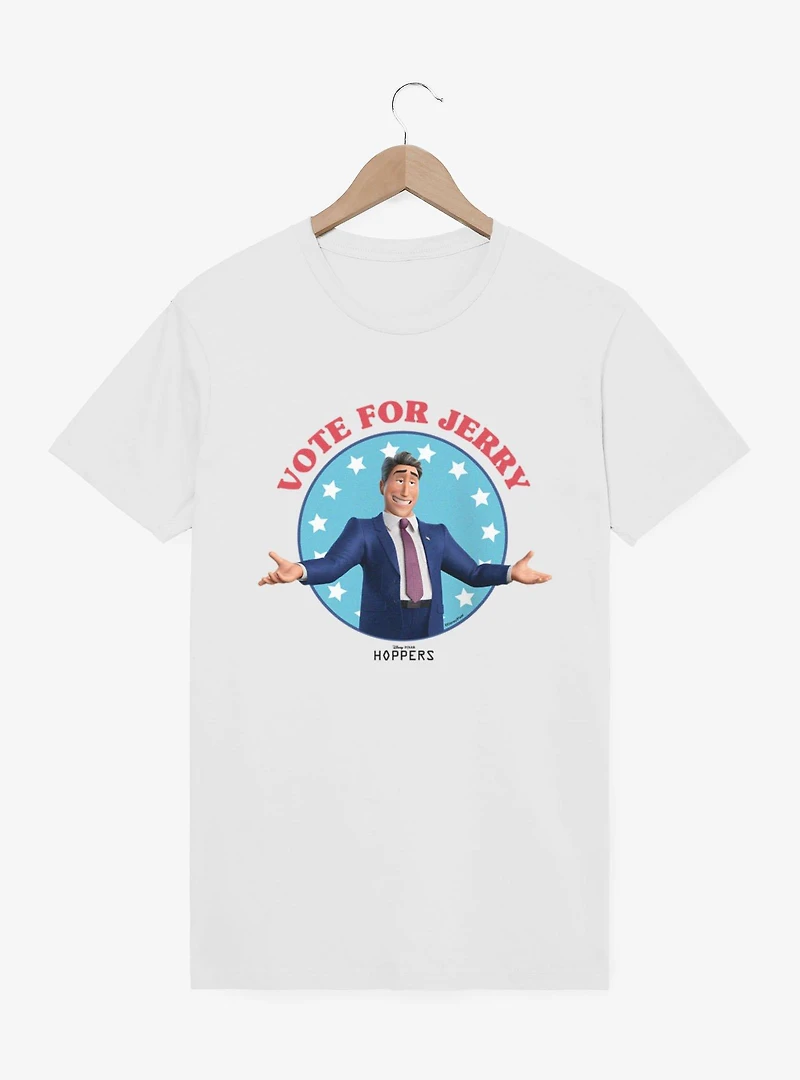 Disney Pixar Hoppers Vote For Jerry Circle Stars T-Shirt