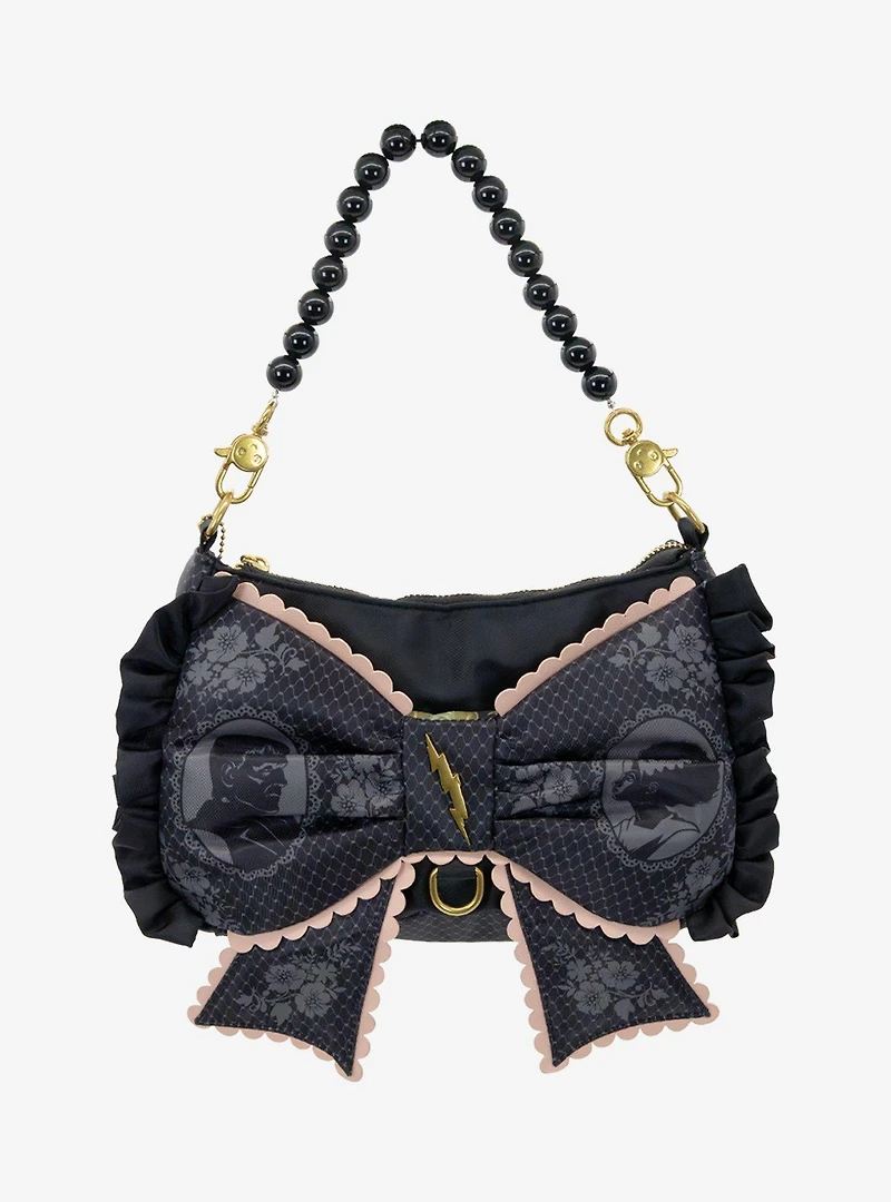Whatever! Makes You Happy x Universal Monsters Coquette Frankie & Bride Bow Crossbody Bag