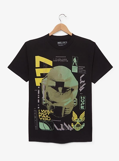 Halo Infinite I Will Not Fail You T-Shirt - BoxLunch Exclusive