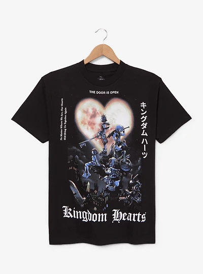 Disney Kingdom Hearts Moon Portrait T-Shirt - BoxLunch Exclusive