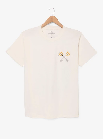 Disney Kingdom Hearts Crossed Keyblades T-Shirt - BoxLunch Exclusive