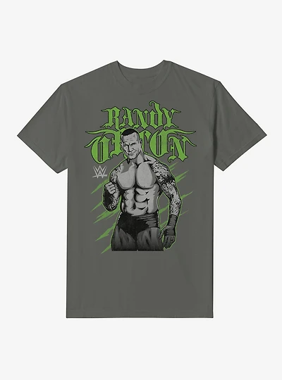 WWE Randy Orton The Apex Predator Slash Garment-Dyed T-Shirt