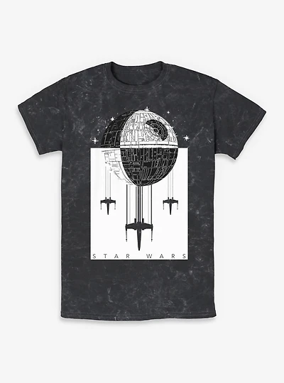Star Wars Death Battle Mineral Wash T-Shirt
