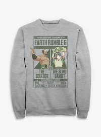Avatar: The Last Airbender Boulder vs Blind Bandit Sweatshirt