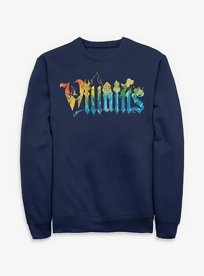 Disney Villains Rainbows Sweatshirt