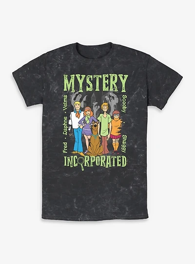 Scooby-Doo Mystery Incorporated Crew Mineral Wash T-Shirt