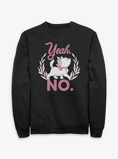 Disney The Aristocats Marie Yeah No Sweatshirt
