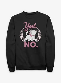 Disney The Aristocats Marie Yeah No Sweatshirt