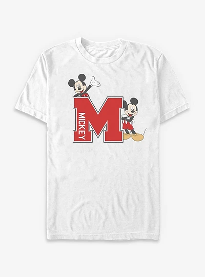 Disney Mickey Mouse Varsity Style T-Shirt