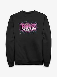 Bratz Logo Spray Paint Sweatshirt