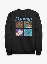 Disney Moana Boxed Up Characters Sweatshirt