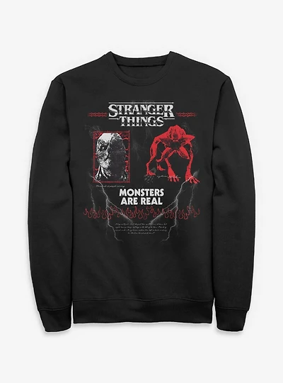 Stranger Things Vecna & Demogorgon Monsters Are Real Sweatshirt