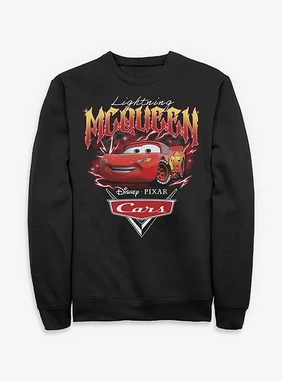 Disney Pixar Cars Lightning McQueen Electric Sweatshirt