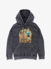 Disney The Emperor's New Groove Yzma and Kronk Wrong Lever Mineral Wash Hoodie