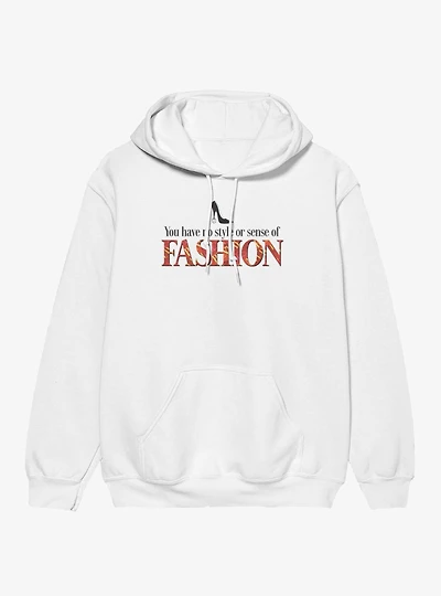 The Devil Wears Prada No Fashion Sense Or Style Hoodie