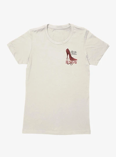 The Devil Wears Prada Small Runway High Heel Womens T-Shirt