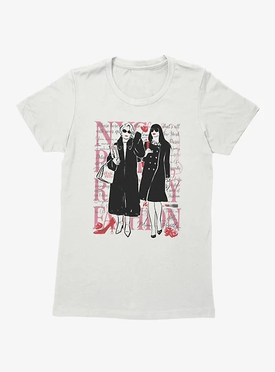 The Devil Wears Prada Silhouettes And Quotes Womens T-Shirt