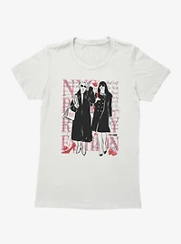 The Devil Wears Prada Silhouettes And Quotes Womens T-Shirt