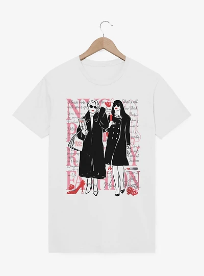 The Devil Wears Prada Silhouettes And Quotes T-Shirt