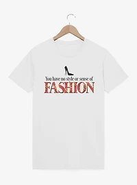 The Devil Wears Prada No Fashion Sense Or Style T-Shirt