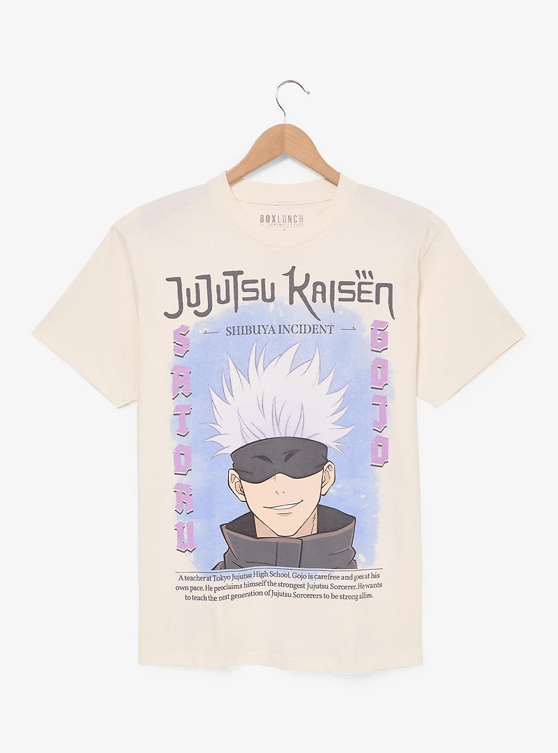 Jujutsu Kaisen Satoru Gojo Info T-Shirt - BoxLunch Exclusive