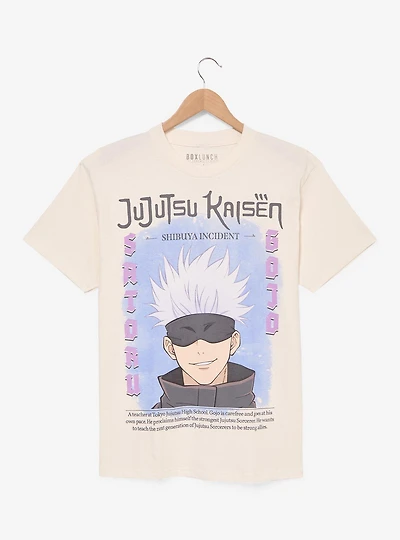Jujutsu Kaisen Satoru Gojo Info T-Shirt - BoxLunch Exclusive